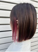 インナーカラーボブ