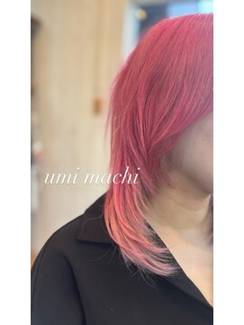 ウミマチ(umi machi) umi machi ベイビーピンクウルフ　2025/8/19