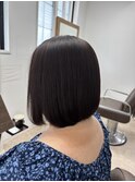 前下りボブ 髪質改善 髪質改善トリートメント 奈良 桜井