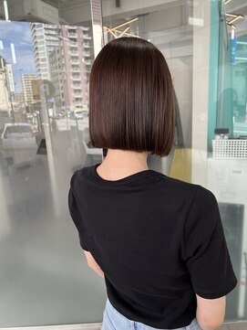 イル 天神店(ill) 20代30代ボブ/ミディアムレイヤー／グレージュ/天神/大名