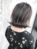 ギークス(GEEKS)&nbsp;【GEEKS渋谷】冬カラー/バレイヤージュ/レイヤーボブ/グレージュ