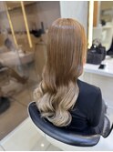 ２０代３０代明るめベージュカラー