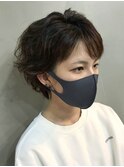 癖を生かしたショートスタイル