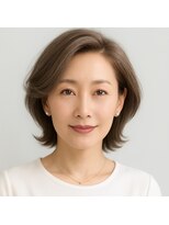 ゲイン(Gain)&nbsp;ショートカット・レイヤーカット×白髪ぼかし