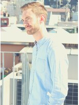 ジジバイワースホワイル(jiji by WORTH WHILE) 刈り上げセンターパートサーフカール波巻きツイストスパイラル