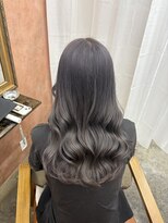ユニーク(UniQ) perl gray × 髪質改善treatment
