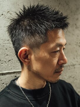 アンサ 小倉店(ANSA) フェード × ワイルドスパイキー