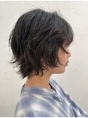 小顔ショートマッシュボブふんわりパーマ本厚木◎20代～50代