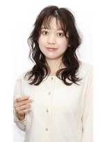 シンプリィ (Hair Make SIMPLY)&nbsp;シースルーバング×外ハネミディ