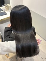 デュノヘアー 神戸三宮店(DUNO hair)&nbsp;地毛風カラー×クオライン縮毛矯正