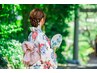 浴衣着付け&流行／定番４スタイルから選べる！ヘアアレンジ　お電話で承り中