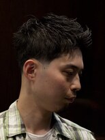 ザバーバー 渋谷(THE BARBER)&nbsp;短髪フェード　スパイキーショート