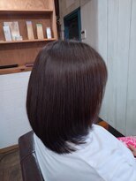ワイエス(YS)&nbsp;艶感ナチュラルストレートボブ