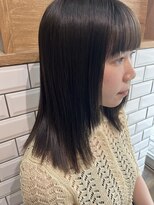 ミルコ 蕨店(milco)&nbsp;○暗めオリーブベージュ×顔まわりレイヤー