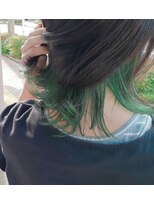 パルミエ(Palmier) インナーカラー × グリーン
