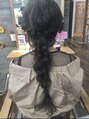ソルト(Salt) ヘアセットやアレンジが好きです!なんでもご相談下さい!!