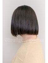 フィッツコア(FITS CORE)&nbsp;自然な縮毛矯正で作る切りっぱなしボブ