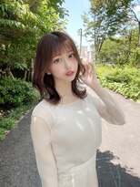 コア 銀座(COA)&nbsp;テラコッタ/韓国風ヨシンモリ/流れるレイヤー/前髪カール[銀座]