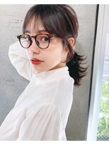 リコバイアフロート(riko by afloat)&nbsp;アレンジが可愛くなる後れ毛エギョモリ韓国風ヘア