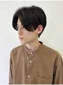 【SiSTA】田中前下がりセンターパート刈り上げツーブロック