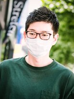 デフ(def)&nbsp;メンズ 柔らかい雰囲気のソフトモヒカンショート