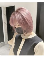 ソワンドゥブレス 瓜破店(soin de brace)&nbsp;【辻快樹】ケアブリーチ/ロイヤルピンク