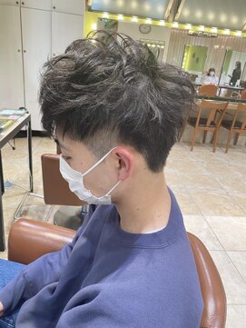 ネオリーブソラ 相模大野店(Neolive sola) メンズショートツーブロックマッシュ