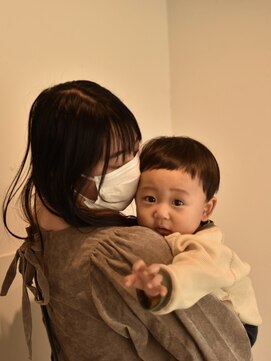 リム メンズヘア(LIM men's hair) ラウンドマッシュショート【キッズカット/メンズヘア】