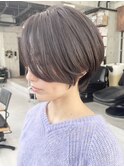 長めハンサムショート【福岡 パーマ デジタルパーマ 髪質改善】