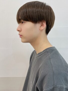 ハニーシブヤ(HONEY shibuya) ワックス無しナチュラルスリークマッシュショート韓国マッシュ２