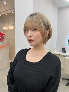 サンド 鹿児島中央(sand) @sei___sandインナーカラー/ショート/鹿児島中央駅