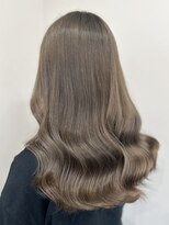 オル(Olu)&nbsp;【Olu】グレージュカラー×ケアブリーチ×美髪