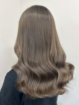 オル(Olu) 【Olu】グレージュカラー×ケアブリーチ×美髪