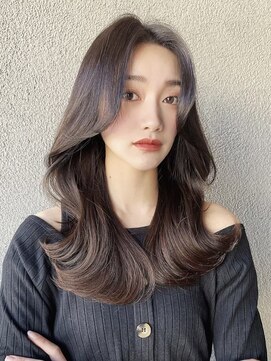 ロンド ラマ 岐阜(Lond bla-ma) レイヤーカット/韓国ヘア/顔まわり/2wayバング_4404