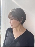 ショートカット/ショートヘア/ショートボブ/30代40代50代/難波