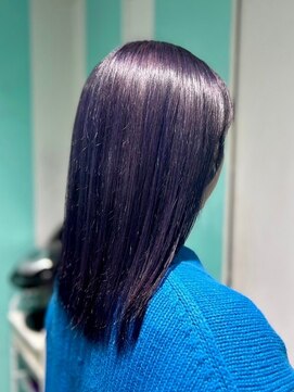 マティーナ ヘアー 池袋(Matina hair) 【パープルカラー】20代30代40代50代