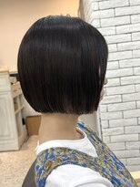 切りっぱなしボブ/内巻きボブ/髪質改善