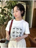 【栄　矢場町　大須】　大人女性　ショートウルフ　パーマ