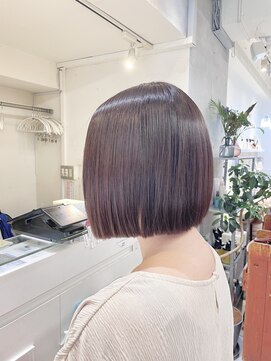 ネオリーブカフ 鶴ヶ峰店(Neolive caff) テリボブ ミニボブ ラベンダーベージュ