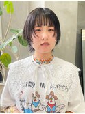 ウルフ ボブウルフ ウルフカット パッツン ウルフボブ