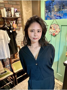 ドルチェ(Dolce) long×dark beige