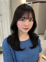 アイドットプラスサッポロ 札幌(i.+SAPPORO)&nbsp;透明感カラー黒髪ネビージュ × 小顔くびれヘア