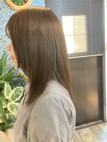 美容室ひろ カット+ヴィラロドラカラー+ケアトリートメント