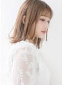 【FRAME &nbsp;天王寺あべの】ニュアンスカラー　外ハネカール