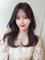 アフロート エル 大阪(AFLOAT L)&nbsp;【小顔見せワンホンヘア×モカブラウン】でトレンド感たっぷり◎
