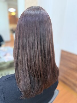 アークスヘアー 大人可愛い大人美人くすみカラーアッシュグレーベージュ