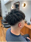 MEN'S HAIR/刈り上げショート/スキンフェード/表参道駅