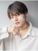 メンズ/マッシュ/ストレートパーマ