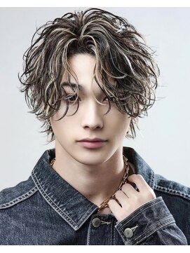 アストラ(ASTRA) MEN’S HAIR/波巻きツイストスパイラル/リバースセンターパート