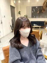 ユニカ 宇都宮(yunica)&nbsp;イメチェンヘアスタイル/ピンクベージュ/前髪カタログ/宇都宮